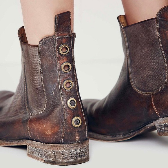 NWT Faryl Robin-Free People Women’s Brown Size 10 Mountain Peaks Chelsea Boot - Picture 5 of 7